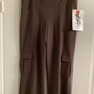 NWT Women with Control shape enhancing pants, size MEDIUM TALL in brown